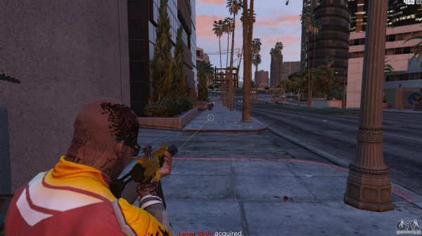 Лазерный прицел для GTA 5