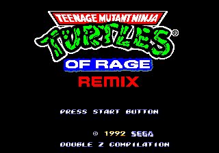 streets of rage 2 tmnt remix