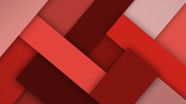 Red-geometry-pattern-layers-abstraction