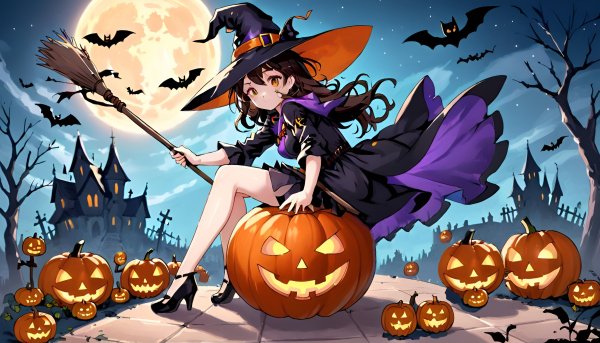 Хэллоуин,аниме.05