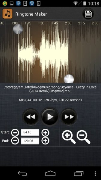 Рингтон-сделать--MP3-вырезать v1.1.29