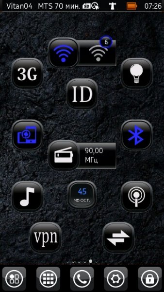 Toggles Black Buttons By Aks79