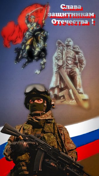 Слава защитникам Отечества !