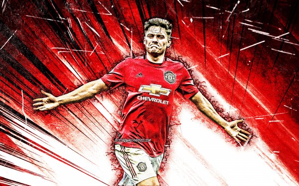 4k-daniel-james-grunge-art-manchester-united-fc-welsh-footbal