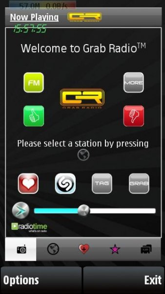 Grab radio