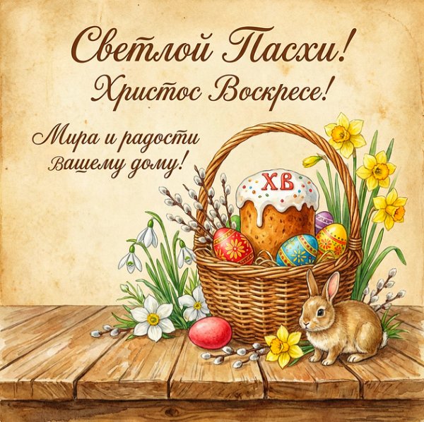 Светлой Пасхи