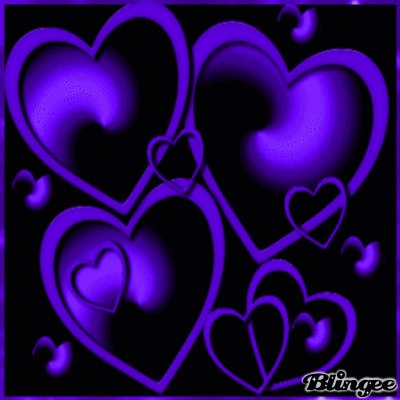Free Purple Hearts phone wallpaper by uzueta