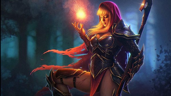 Warrior fantsy girl