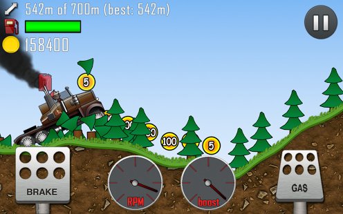 (Рус) Hill Climb Racing (обновлено до v