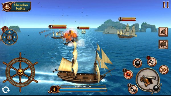 Ships of Battle Ages Pirates Strategy 2.0.5 MOD:Free Shopping
