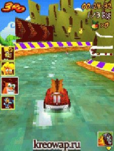 Crash bandicoot kart