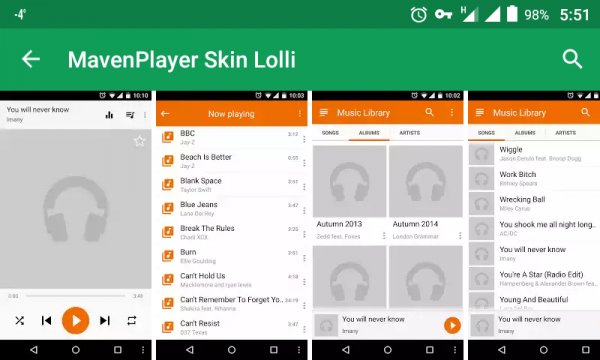 SKIN MAVEN PLAYER ORANGE LOLLY