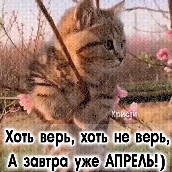 Апрель