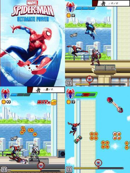 SpiderManUltimatePower 240x320 6120 EN