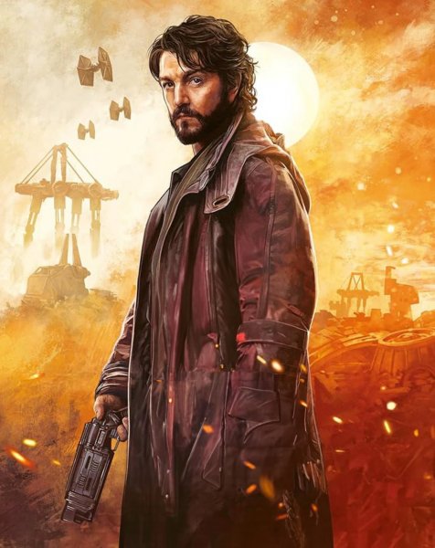 Новый официальный арт сериала "Star Wars: Андор"