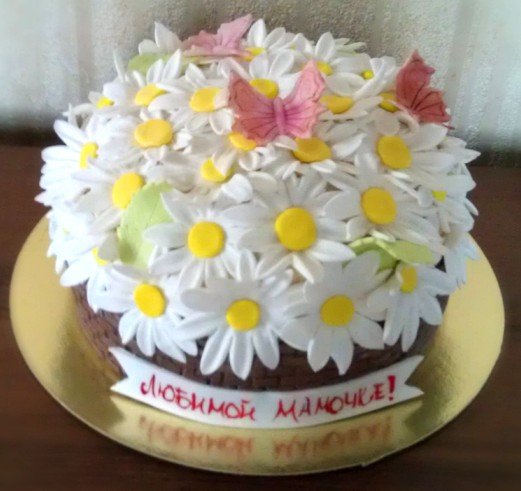 ROMASHKI TORT LYUBOMOY MAME