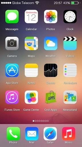 iOS 7 Launcher 1.0