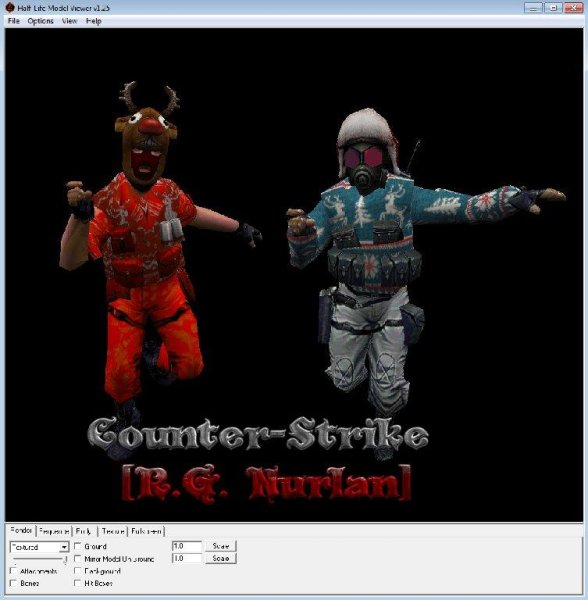 Модели игроков CS 1.6 Xmas [R.G. Nurlan]