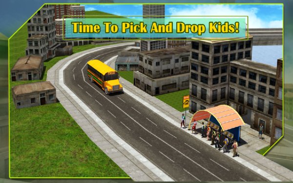 School Bus Driver 3D Simulator v 1.1 ( A