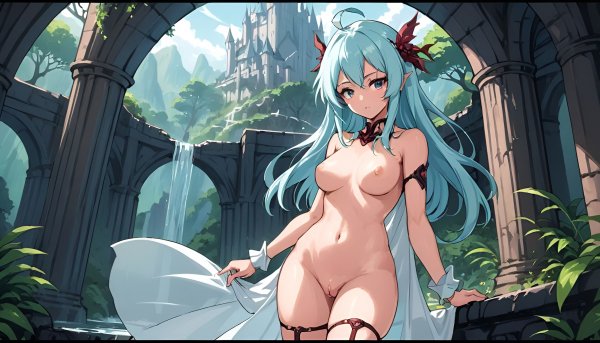 Аниме,хентай,девушка,фэнтези.01