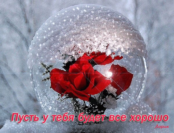 Пусть у тебя будет всё хорошо