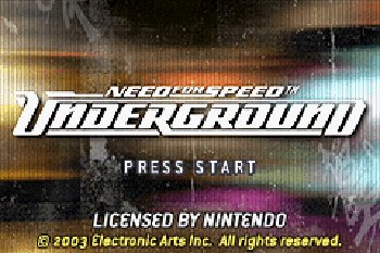 Need for speed underground