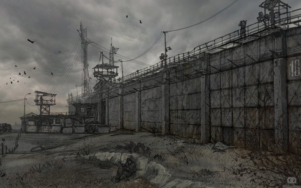 сталкер зона стена