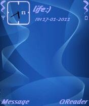 Blue azure abstraction N serie