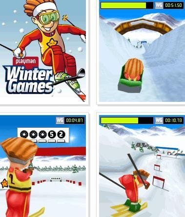 Плеймен Зимние Игры 3D
