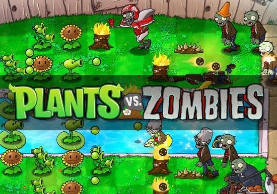 Plants vs Zombies 240x400.Без вирт