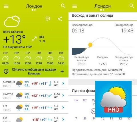 Weather Forecast 14 days Pro v7.0.3 [Mod Extra] (armeabi-v7a)