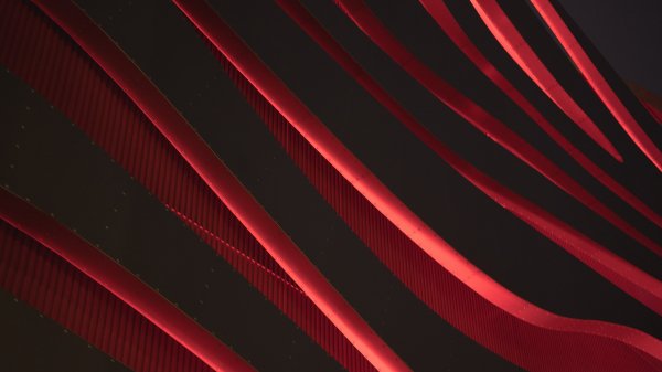 Red-waves-lines-modern-geometry