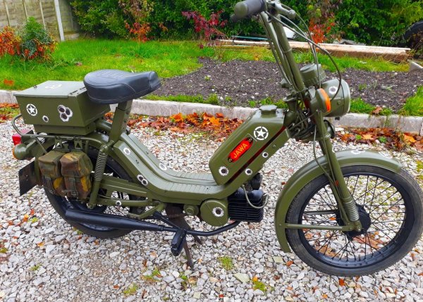 JAWA MILITARY MOPED (1989г.)