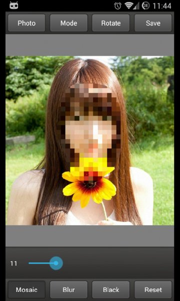 Редактор фото Mosaic Pixelate Censor