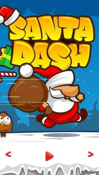 Santa Dash (S60v5 Nokia 5800 360x640)(Cz