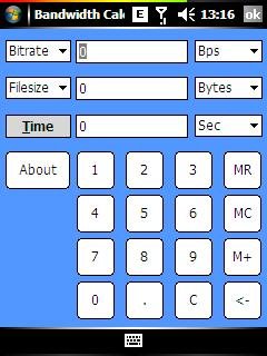 Bandwidth Calculator v1.1
