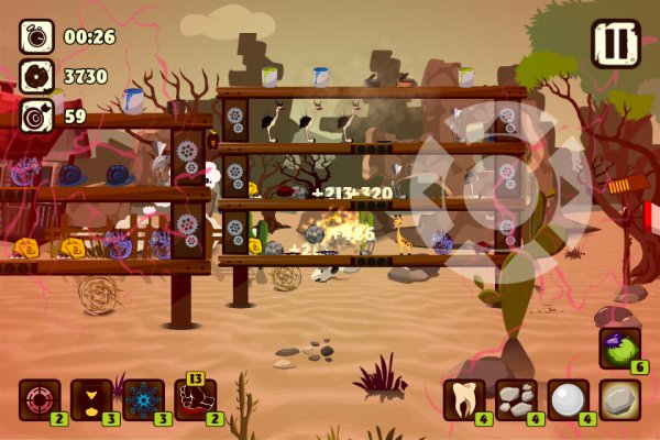Slingshot range Golden target v.1.0