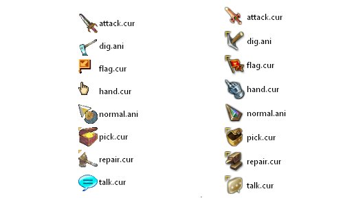 PW Cursors