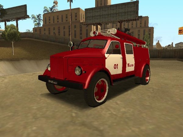 Газ 51 пожарная