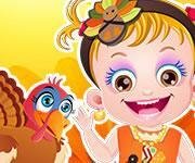 Baby Hazel Thanksgiving Makeover