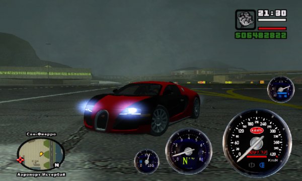 Speedometer Ограниченный бензин