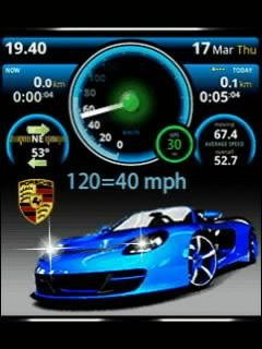 Car sport спидометр тахометр анимация