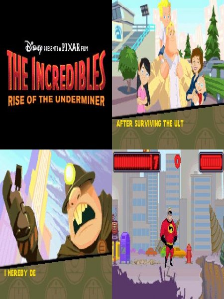 The Incredibles-Rise of the Underminer G