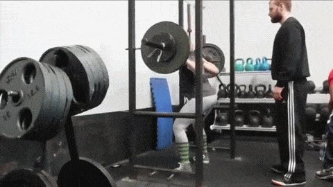 Штанга, фитнес модель