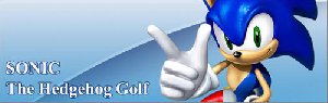 sonic the hedgehog golf