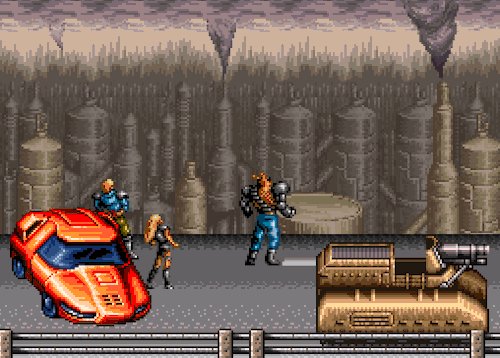 Contra Hard Corps Heroes in Contra The Alien Wars