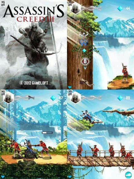 Assassins Creed III SonyEricsson 240x320