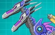 Toy War Robot Double Head Pterosaur