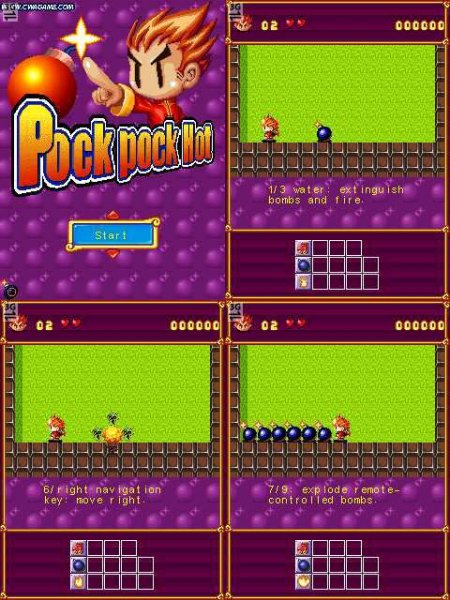 Pock Pock Hot Bomberman 176x208 N70