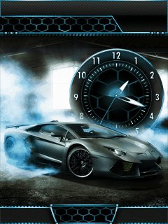 Lamborghini car часы